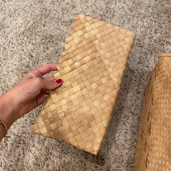 Wicker pool/beach bag - Picture 2 of 3